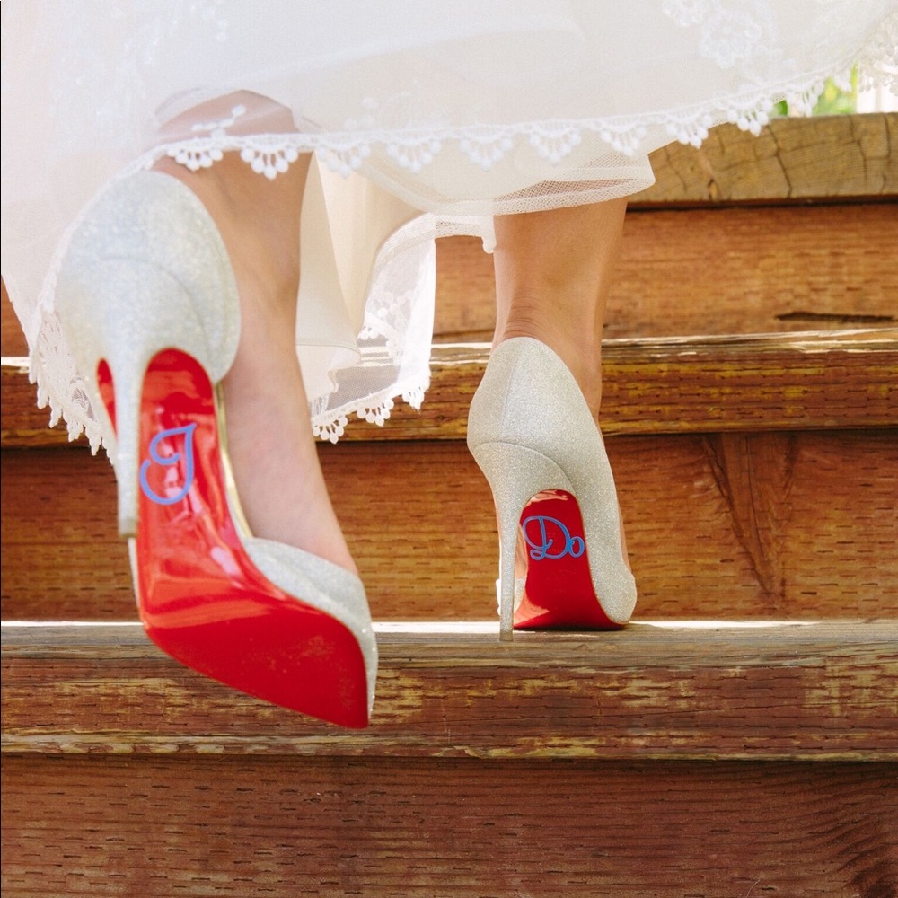 Christian Louboutin Iriza 100Glitter Mini/Specchio